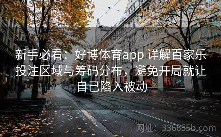 新手必看：好博体育app 详解百家乐投注区域与筹码分布，避免开局就让自己陷入被动