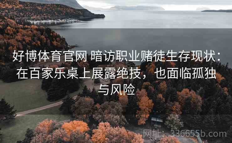 好博体育官网 暗访职业赌徒生存现状：在百家乐桌上展露绝技，也面临孤独与风险